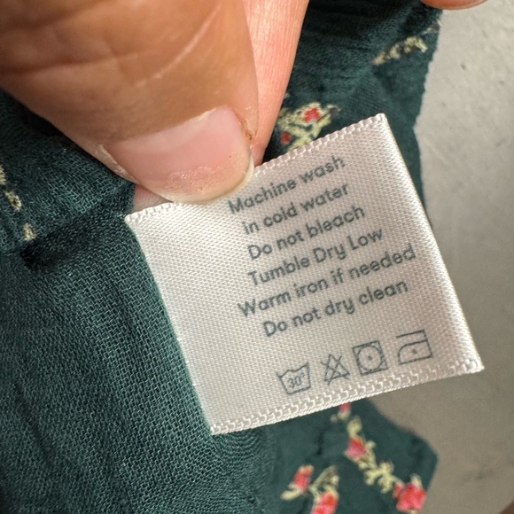 Roller Rabbit Garnet Mateaus Dark Green Stripe Cotton Dress - Picture 8 of 11